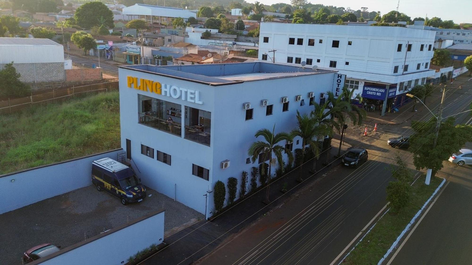 Pling Hotel Jataí Buitenkant foto
