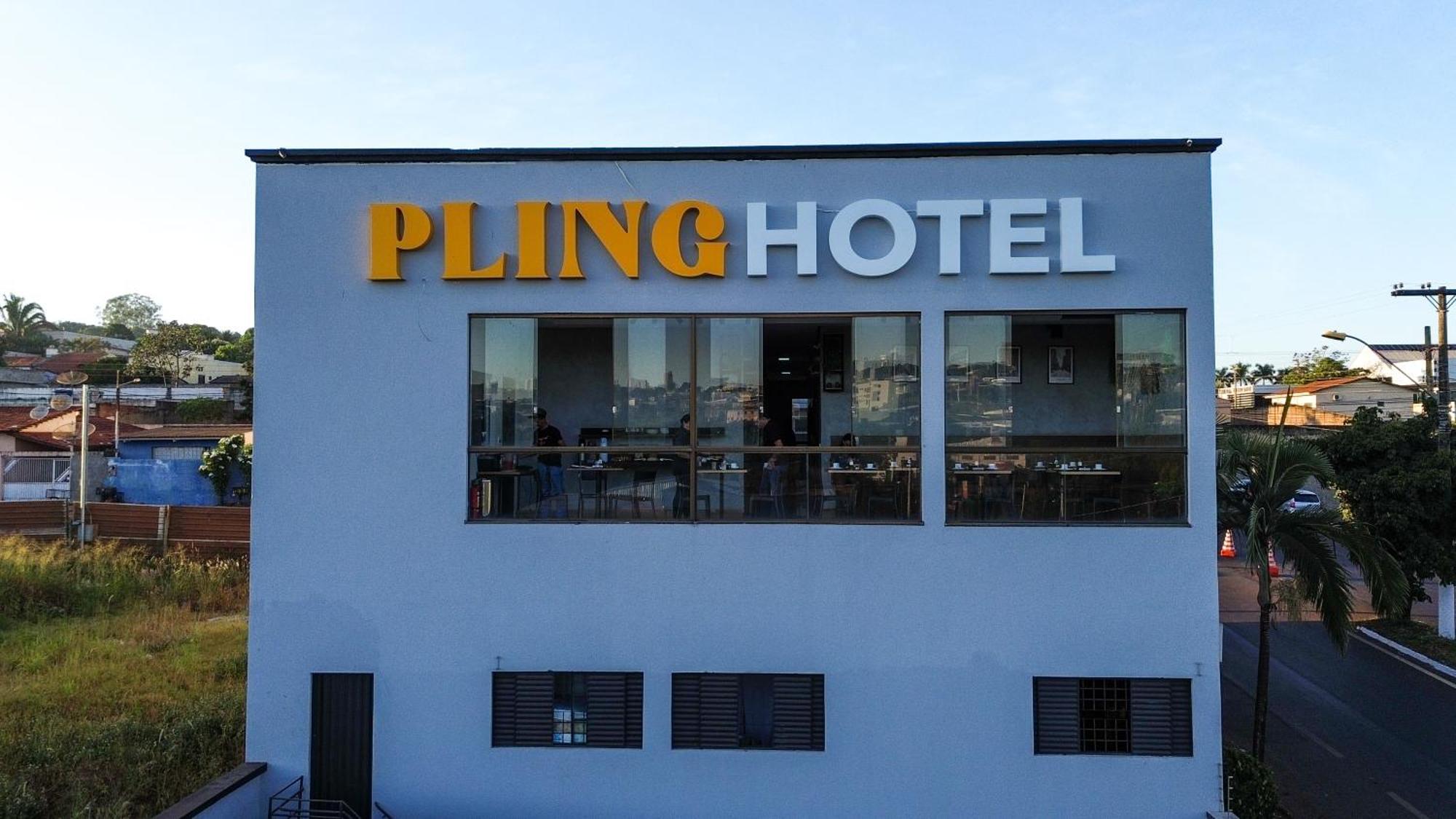 Pling Hotel Jataí Buitenkant foto